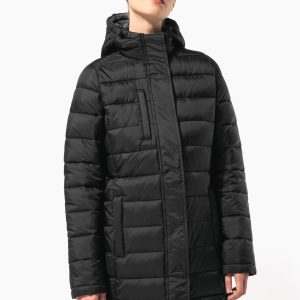 Parka doudoune légère à capuche femme