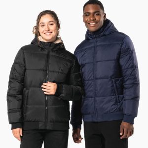 Veste unisexe ripstop recyclée à capuche