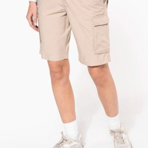 Bermuda léger multipoches femme