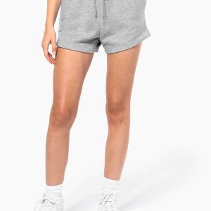 Short écoresponsable molleton non gratté femme