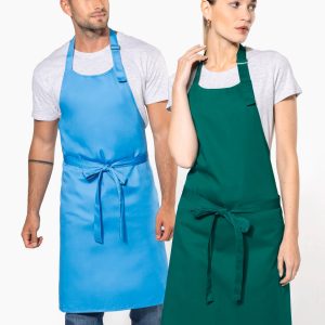 Tablier polycoton sans poche