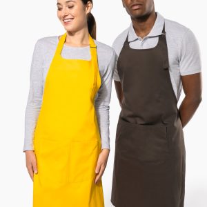 Tablier coton avec poche