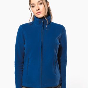 Veste micropolaire zippée femme