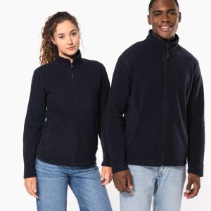 Veste micropolaire zippée unisexe