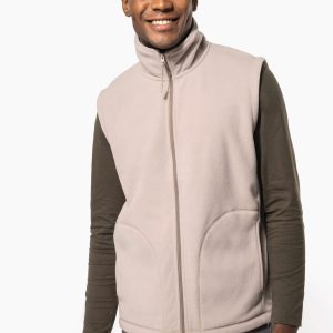 Bodywarmer micropolaire homme