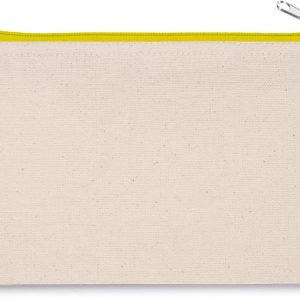 Pochette en coton canvas - petit modèle