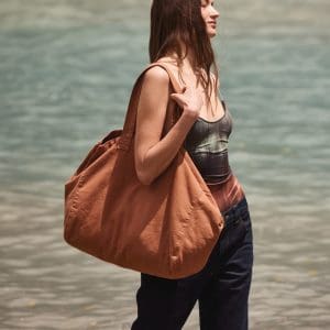 Sac de shopping en coton délavé