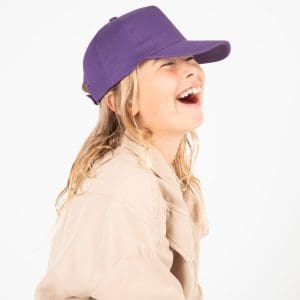 Casquette enfant en coton - 5 panneaux