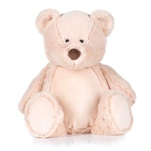 Peluche zippée Ours