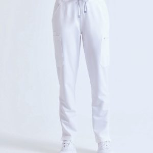 Pantalon cargo stretch femme