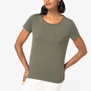 T-shirt écoresponsable en modal femme