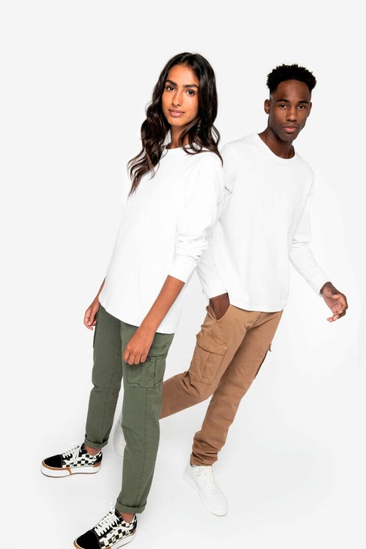 Pantalon cargo écoresponsable délavé femme – Image 126