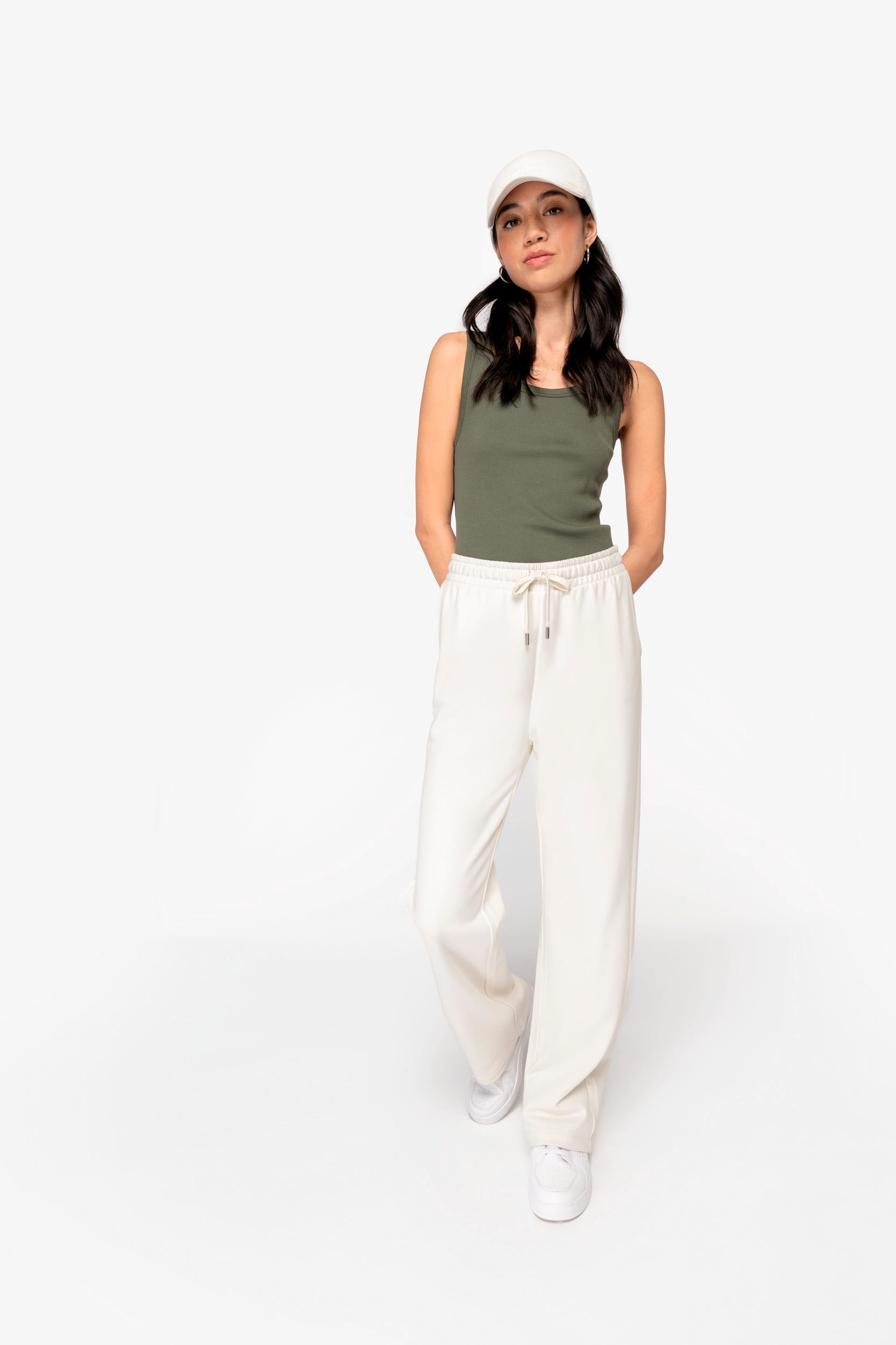 Pantalon de jogging écoresponsable ample French Terry femme – Image 135