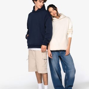 Sweat-shirt écoresponsable à capuche oversize unisexe