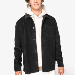 Veste écoresponsable en velours côtelé homme