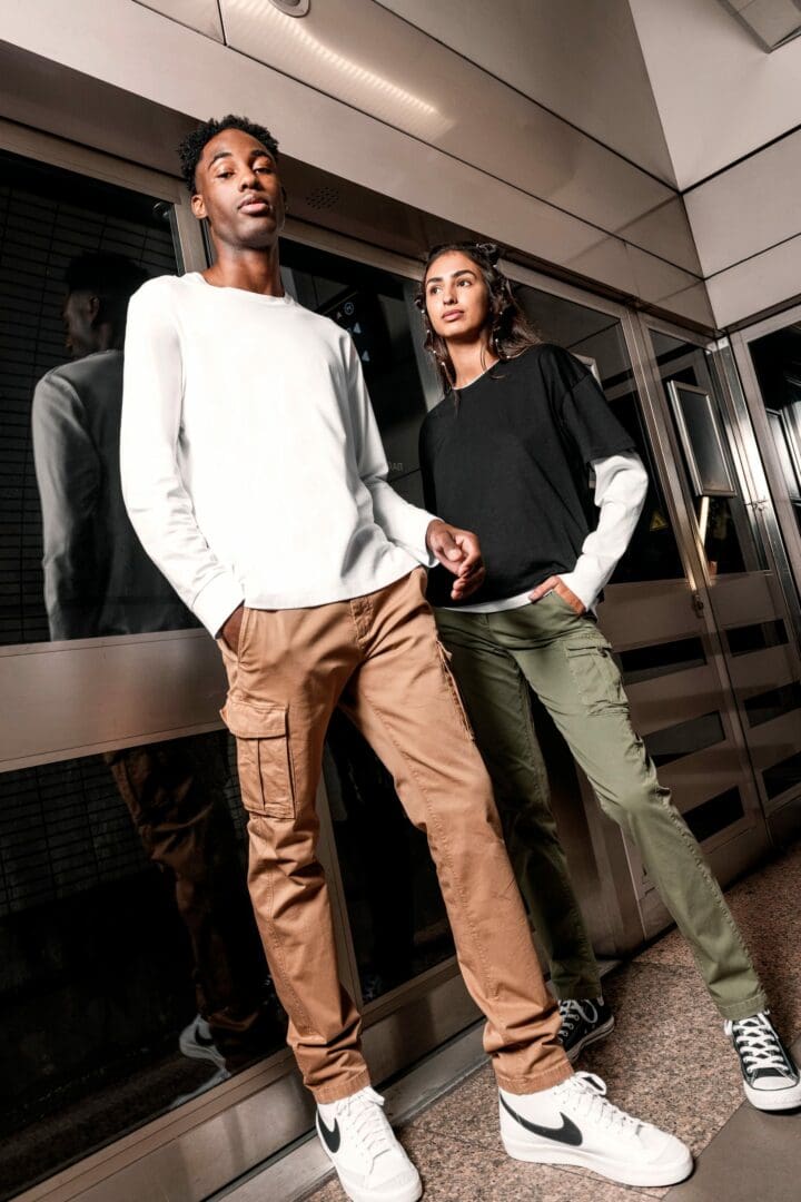 Pantalon cargo écoresponsable délavé femme – Image 127