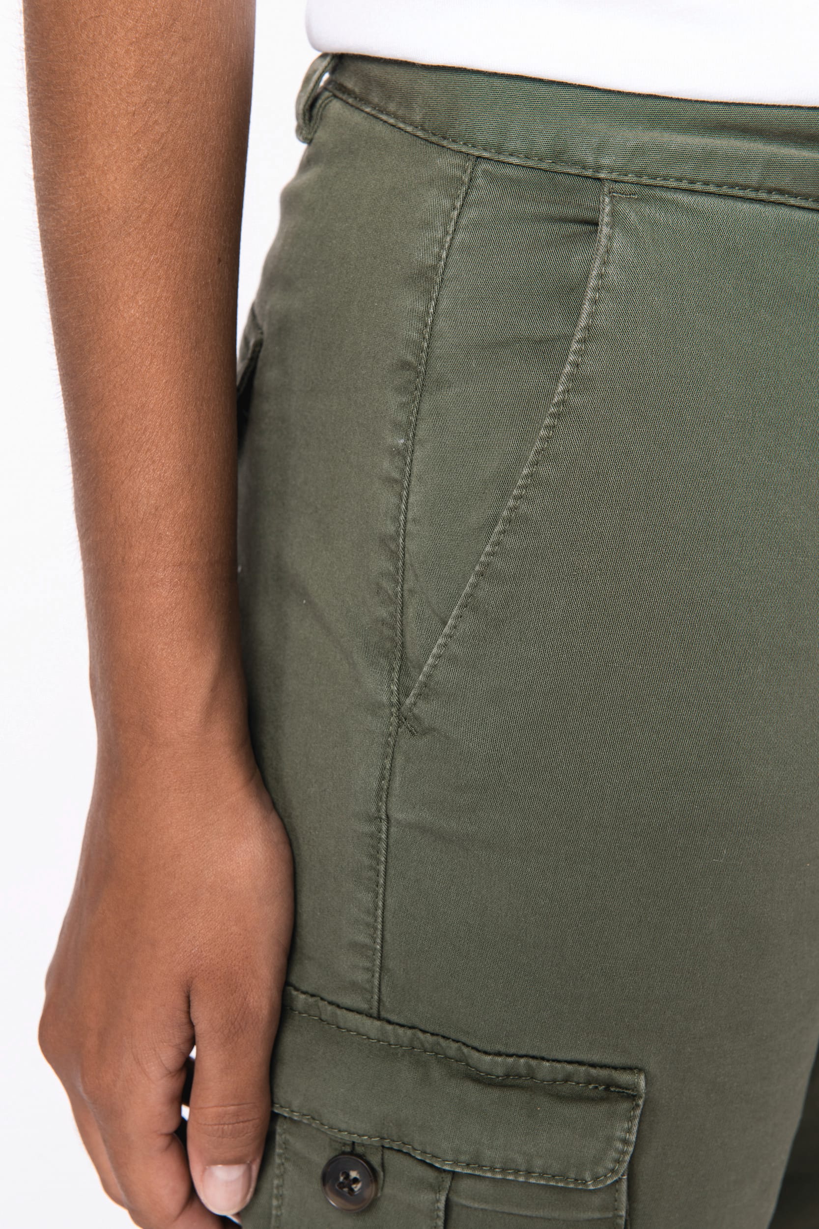 Pantalon cargo écoresponsable délavé femme – Image 130