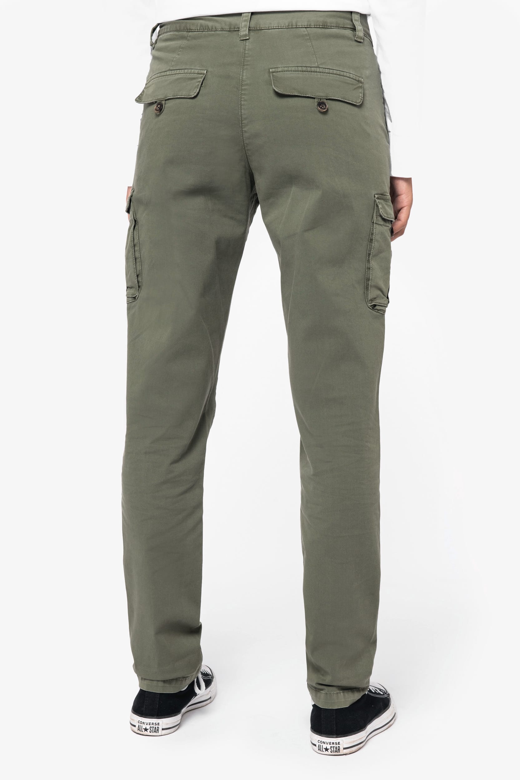 Pantalon cargo écoresponsable délavé femme – Image 125