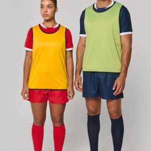 Chasuble de rugby réversible unisexe