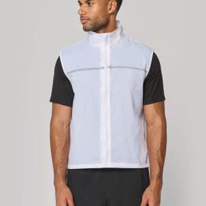 Runner - gilet d'entraînement dos filet unisexe