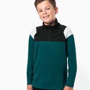 Sweat d'entrainement 1/4 zip enfant