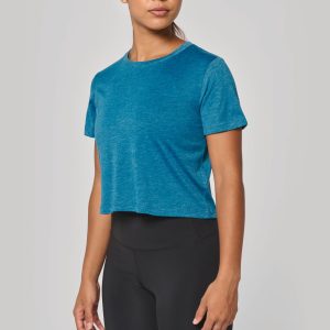 Crop top triblend femme