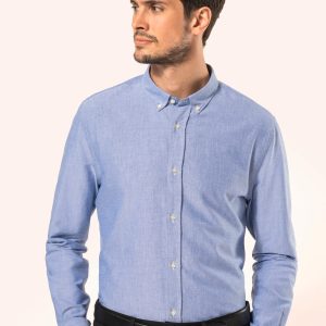 Chemise Oxford manches longues homme