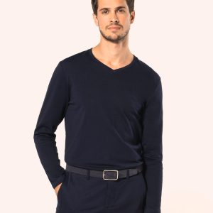 Ceinture cuir  velours homme