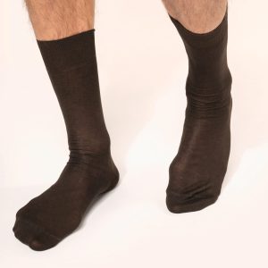 Chaussettes jersey coton fil d'Écosse homme
