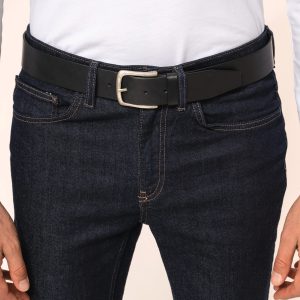 Ceinture vintage cuir homme