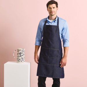 Tablier à bavette "Denim"