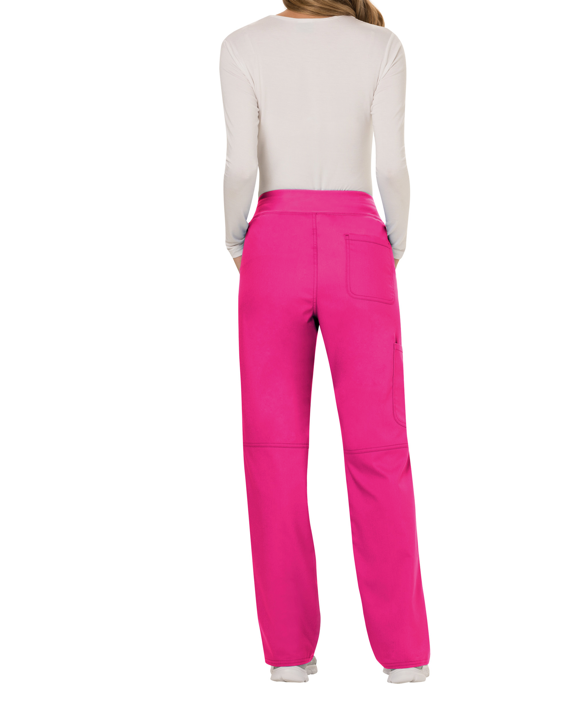 Pantalon cargo à taille moyenne à enfiler femme – Image 214