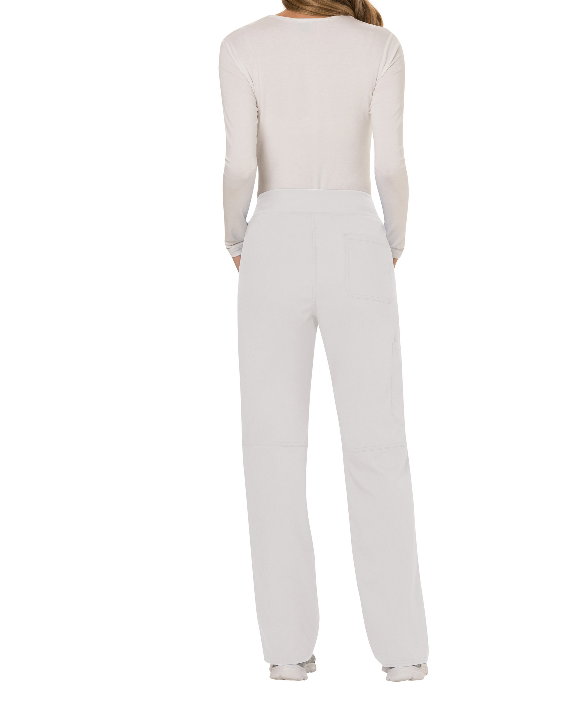 Pantalon cargo à taille moyenne à enfiler femme – Image 294