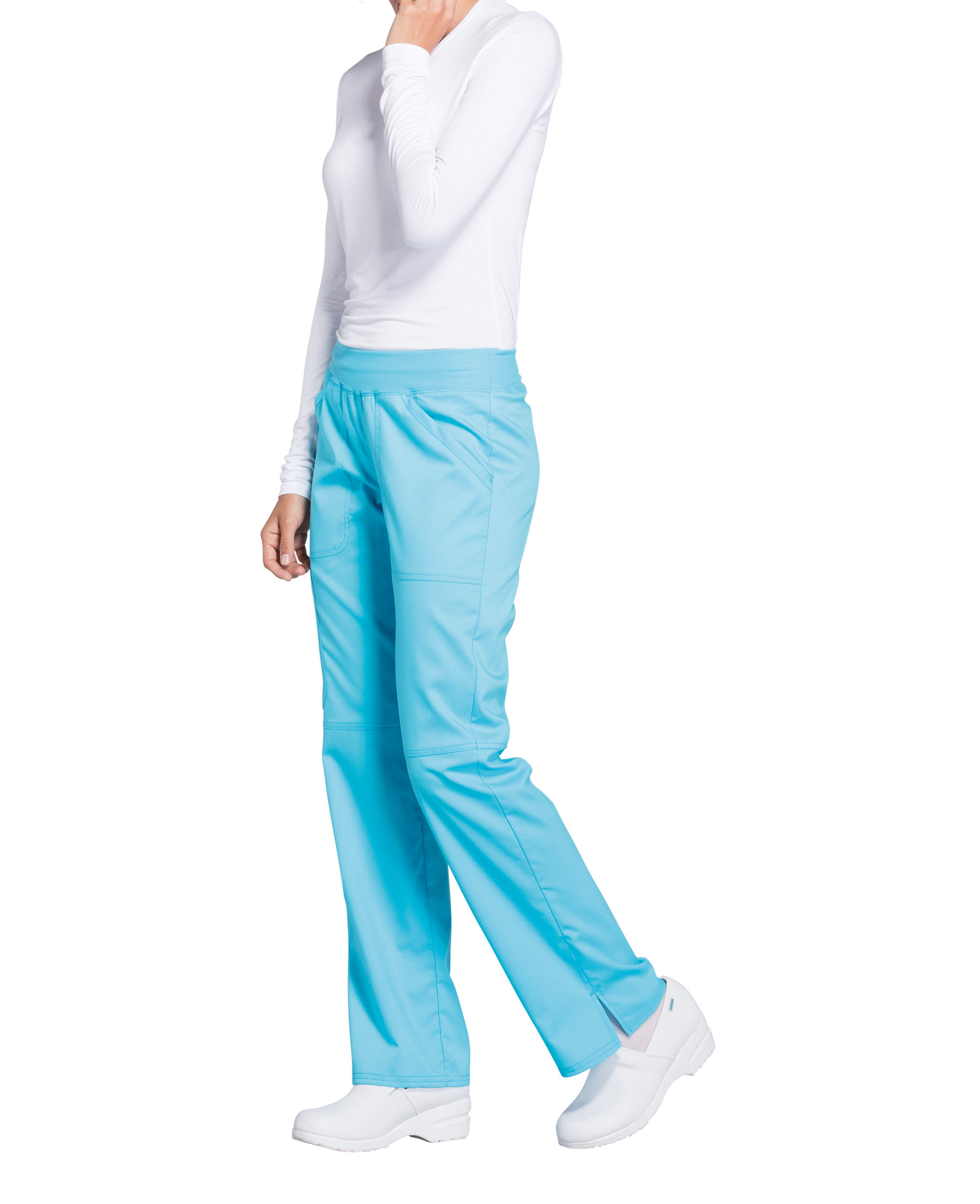 Pantalon cargo à taille moyenne à enfiler femme – Image 272