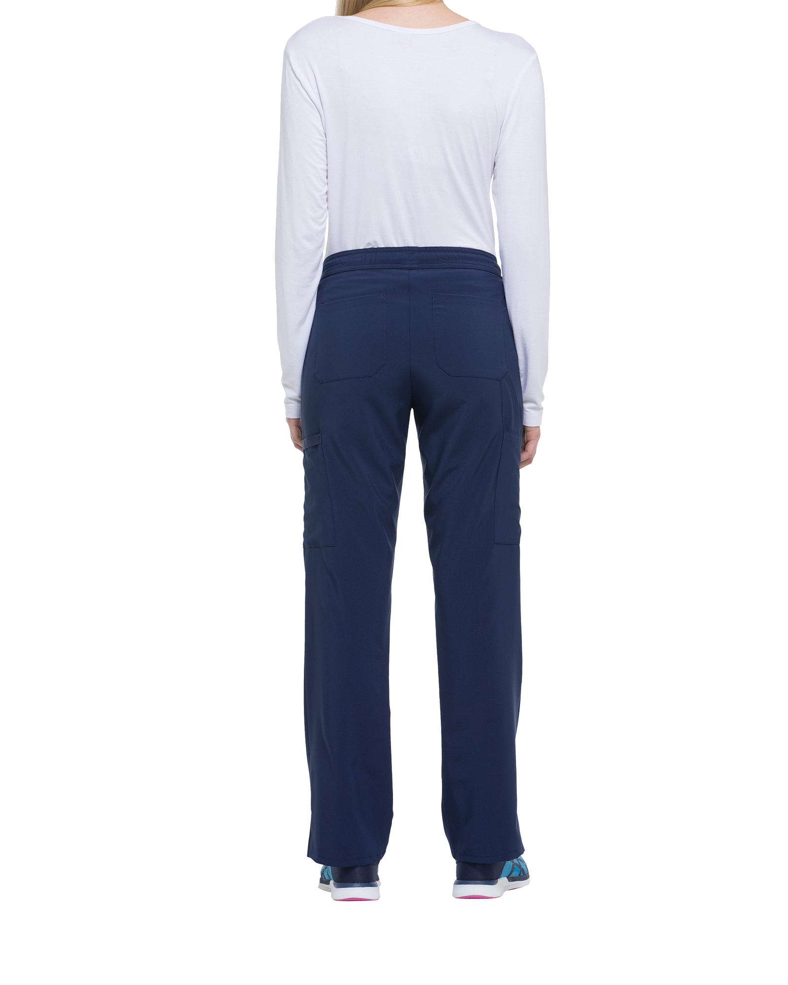 Pantalon à taille moyenne à cordon femme – Image 154