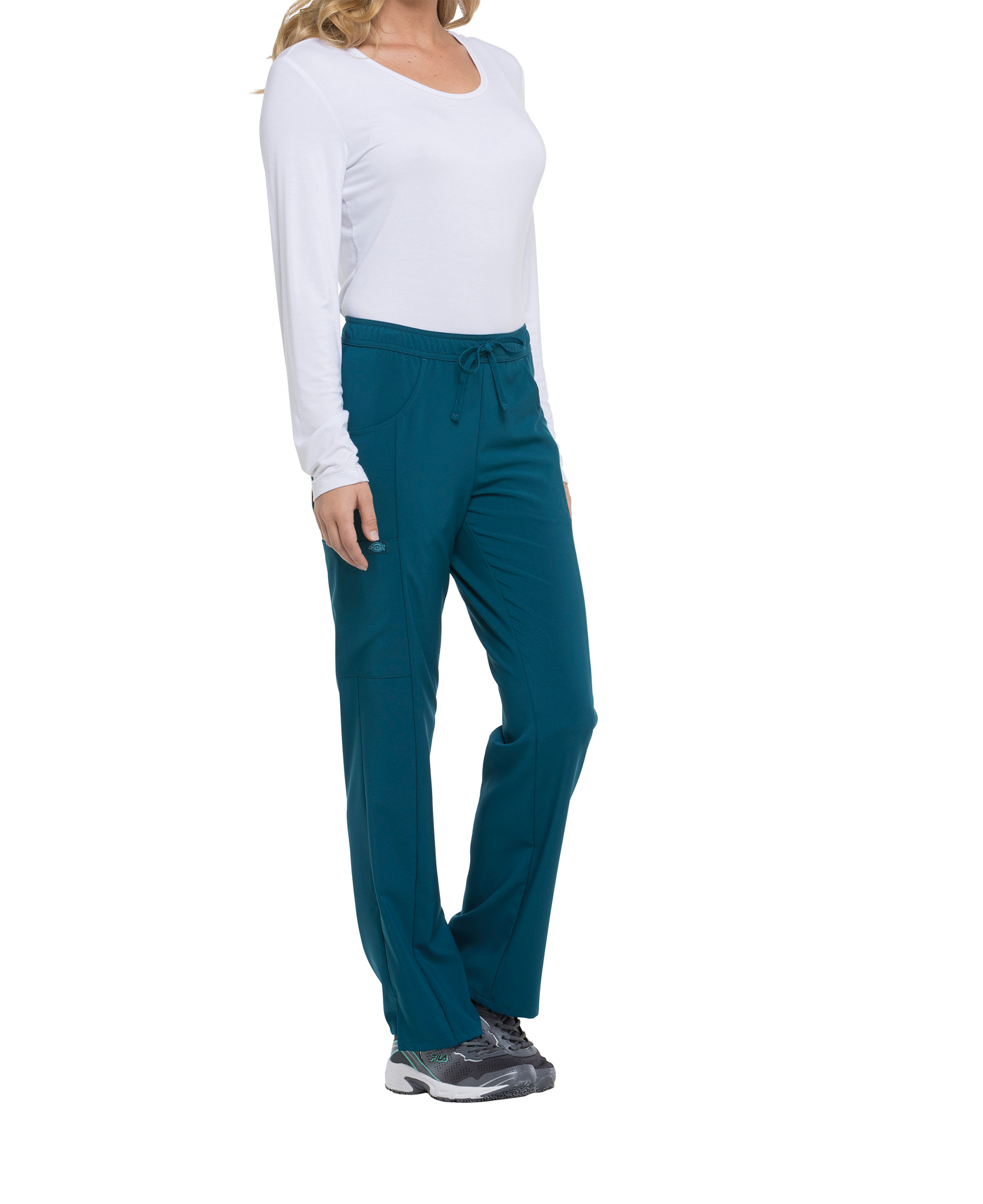 Pantalon à taille moyenne à cordon femme – Image 131