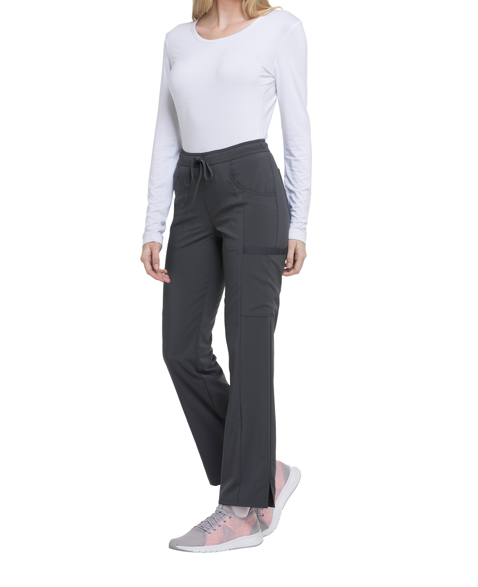 Pantalon à taille moyenne à cordon femme – Image 171