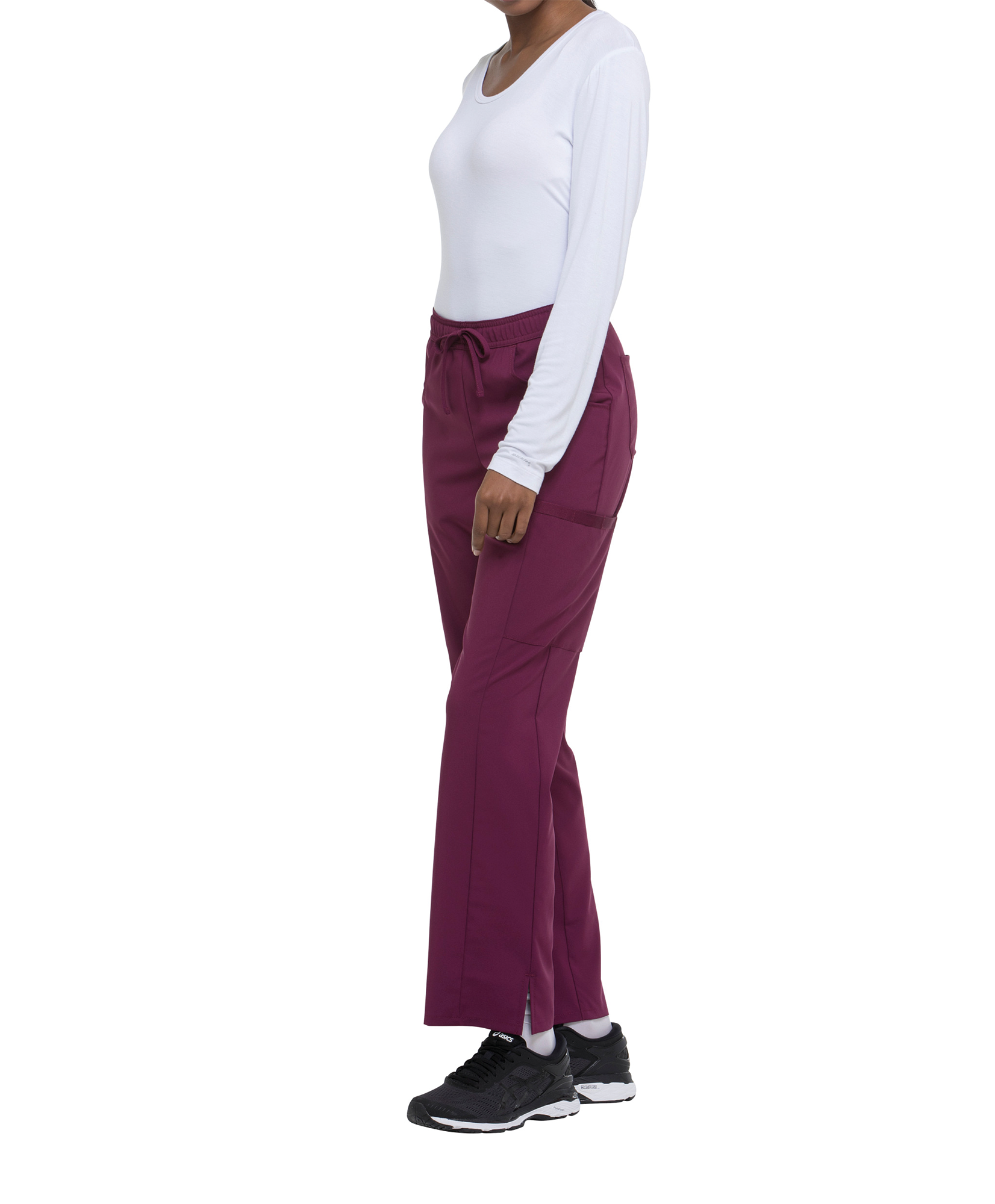 Pantalon à taille moyenne à cordon femme – Image 268