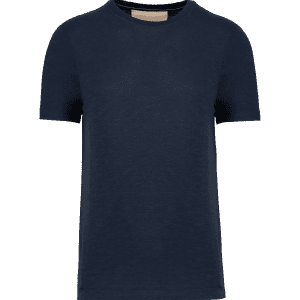 T-shirt slub écoresponsable col rond manches courtes homme - 160 g