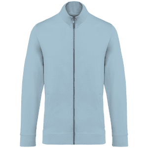 Sweat-shirt écoresponsable zippé en modal homme