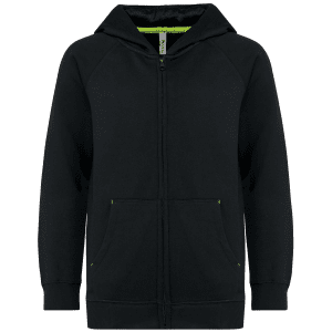 Veste zippée à capuche enfant