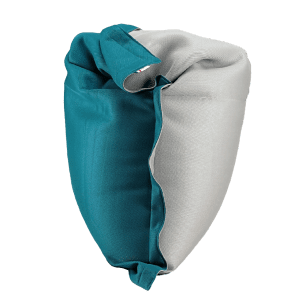 Pouf déhoussable bicolore - Grand modèle