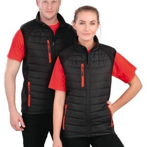 Gilet softshell rembourré black compass recyclé