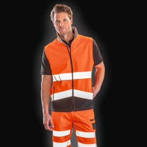 Gilet softshell High Viz