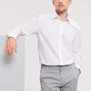 Chemise homme Oxford manches longues