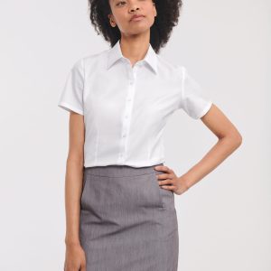 Chemise femme manche courtes à chevrons