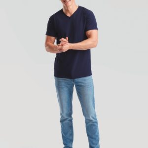 T-shirt homme col v Valueweight (61-066-0)