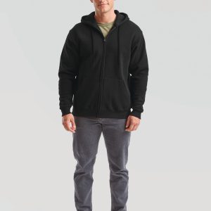 Sweat-shirt homme zippé capuche Classic (62-062-0)