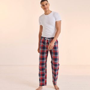 Pantalon homme à motif tartan
