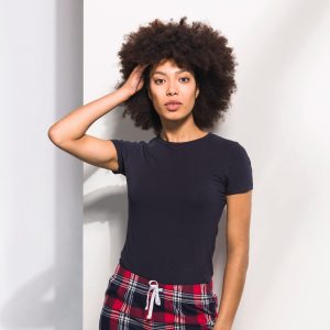 Short femme à motif tartan